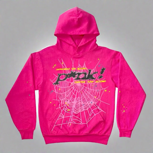 Spider Worldwide Young Thug Hoodie Pink