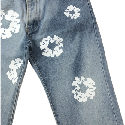 1;1 Best Quality Denim Tears Jeans With Print Logo