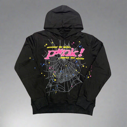 Pink! Black Spider SweatSuit