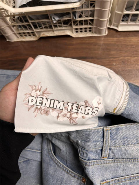 1;1 Best Quality Denim Tears Jeans With Print Logo